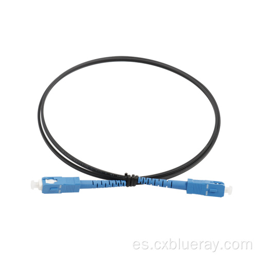 Cable de parche de fibra óptica dúplex ST-St